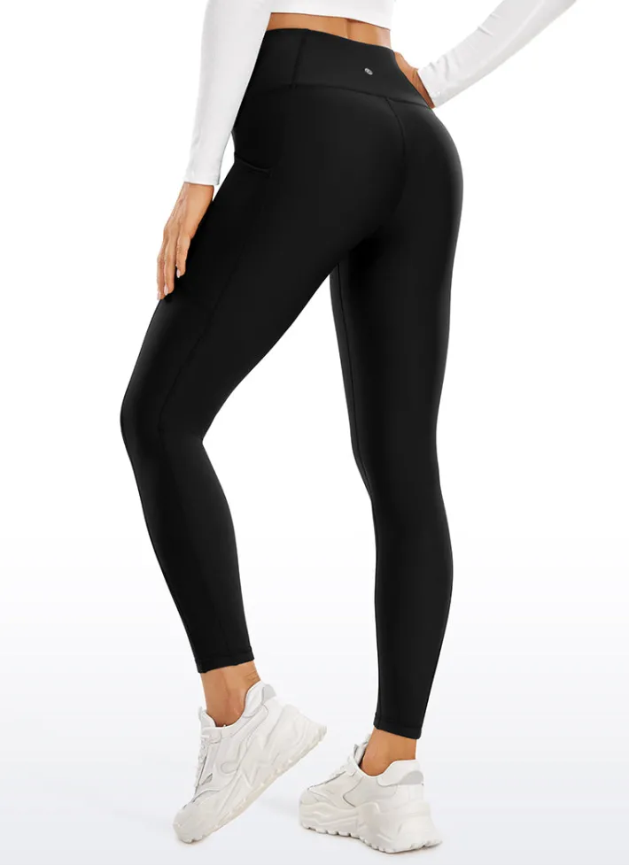 Outlet CRZ YOGA Thermal Fleece Lined Pocket Leggings II 25''