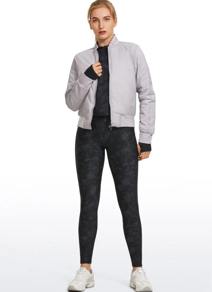 Outlet CRZ YOGA Thermal Fleece Lined Pocket Leggings II 25''